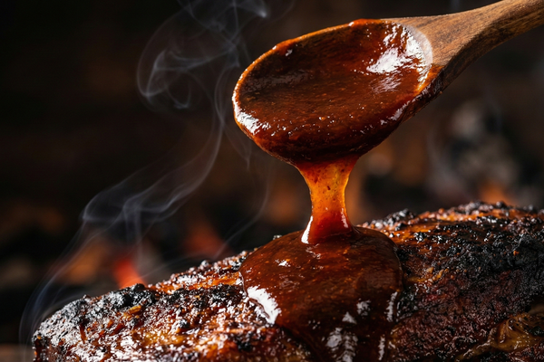 Smoky BBQ-Sauce mit Rauchöl