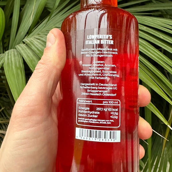 Lowperitif Italian Bitter 0.7l